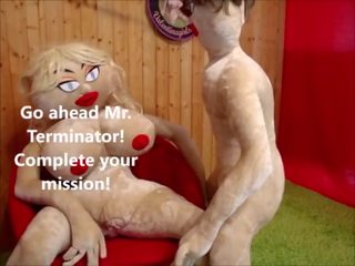 Dewasa video robot terminator daripada yang masa hadapan mengongkek seks patung dalam yang pantat/ punggung